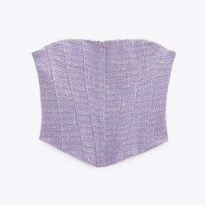 Purple Corset Skirt and Dress Set